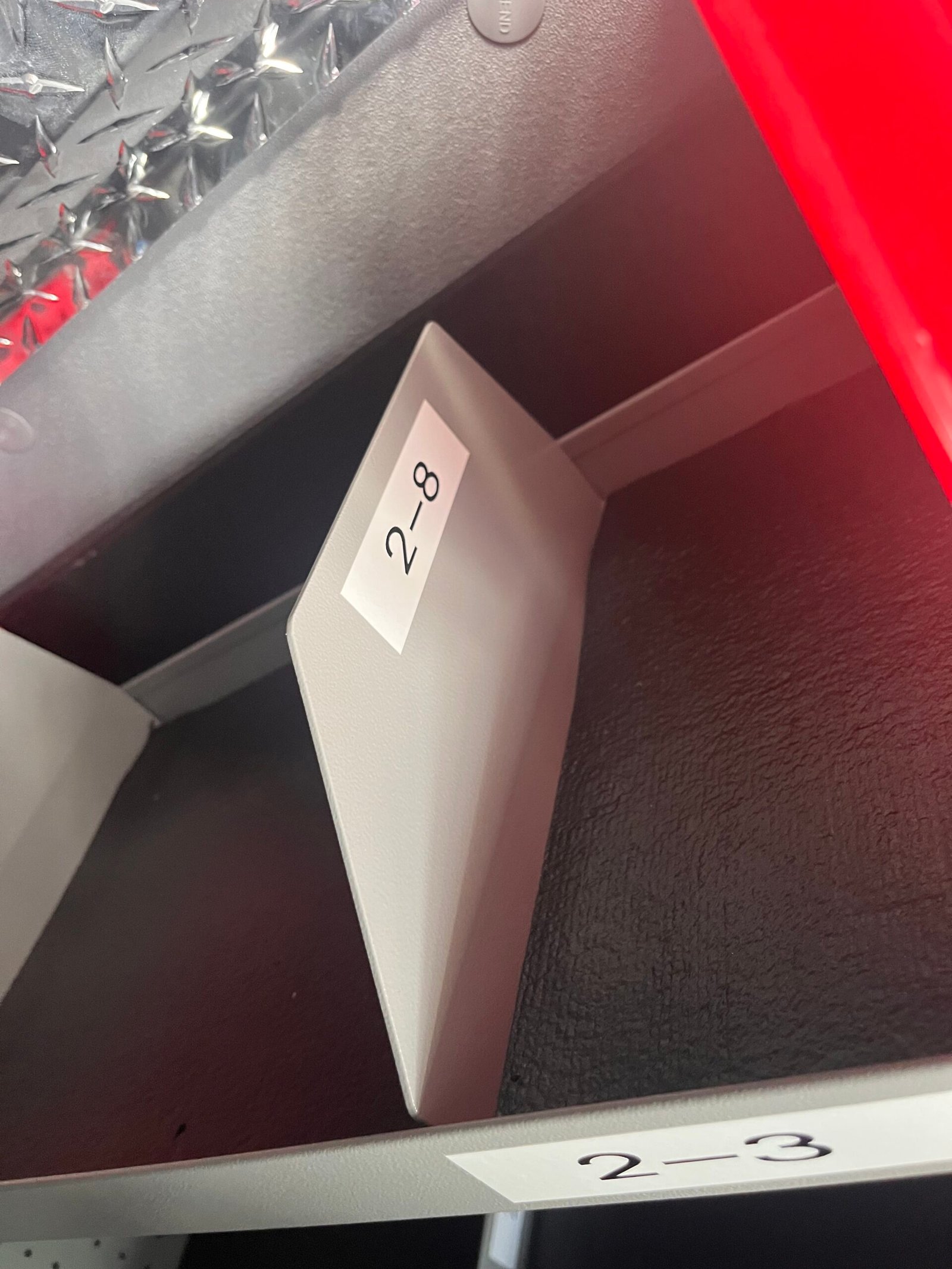 Bottom & Middle Shelf Dividers for 13 Van Shelves 2-8