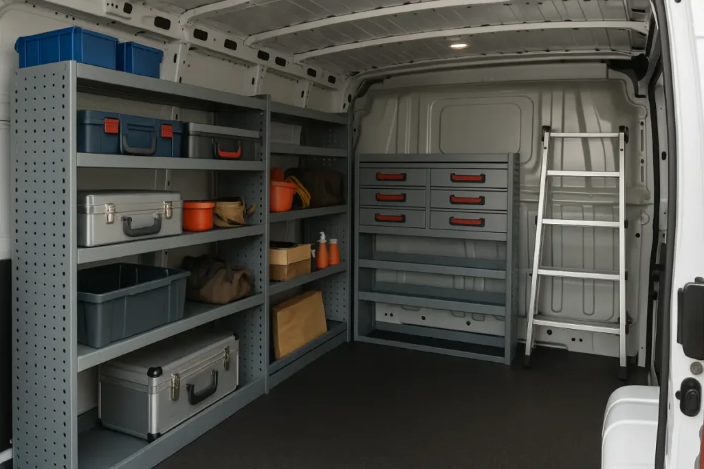 Work Van Organization Tips